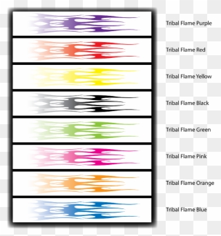 Tribal Flame Arrow Wrap Clipart