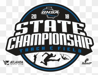 2018 Ghsa Track & Field State Championship Clipart