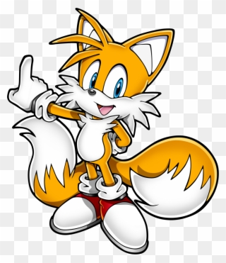 Tails - Miles Tails Prower Clipart