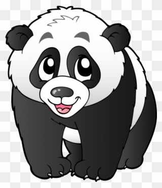 Vector Freeuse Library Bears Cartoon Animal Images - Cartoon Panda No Background Clipart