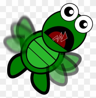 Turtle Flapping Png Images - Turtle Falling Clipart Transparent Png
