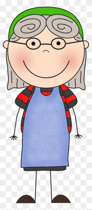 Bat Clipart Teacher - Clip Art Old Lady Who Swallowed - Png Download
