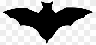 Download Bats Silhouette Clipart (#1727845) - PinClipart