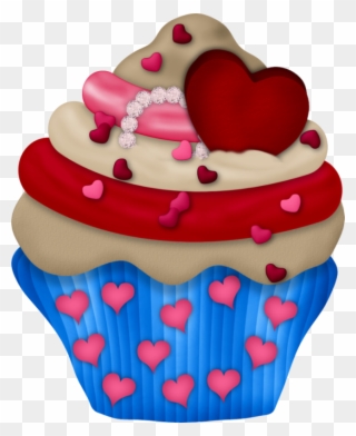 Cupcake & Bolos E Etc Cupcake Clipart, Cupcake Art, - Png Download