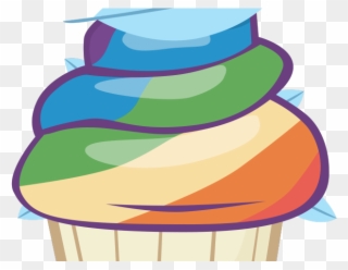 Vanilla Cupcake Clipart Animated - Mlp Cupcake - Png Download