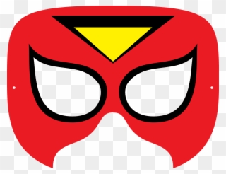 Spider Clipart For Kids Free Download Best Spider - Super Hero Mask Png Transparent Png