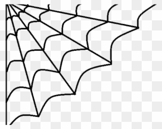 Spider Clipart Top - Halloween Spider Web Clipart - Png Download