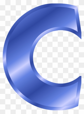 Large Letter C Clip Art - Alphabet - Png Download