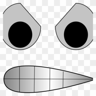 Googly Eyes Png Angry With Mouth Clip Art At Clker - Clip Art Transparent Png