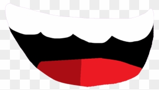 Lips Clipart Happy Mouth - Cartoon Mouth Moving Gif - Png Download