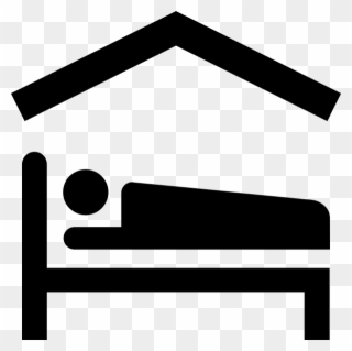 Laying In Bed Icon Clipart