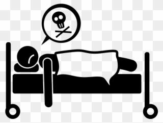 Death Bed Clipart Computer Icons Clip Art - Died Icon - Png Download