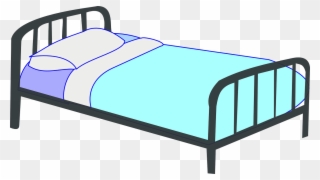 Cartoon Bunk Beds - Transparent Background Bed Clipart - Png Download