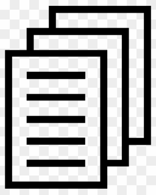 Document Clipart Stack Papers - File Stack Icon Png Transparent Png