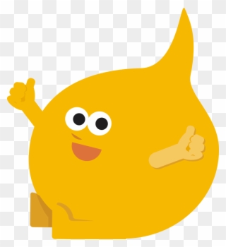This Is A Sticker Of Bunceeman Giving A Thumbs Up - Thumb Signal Clipart