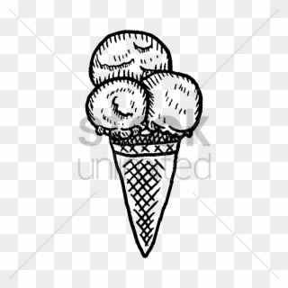 Design Clipart Ice Cream Cones Clip Art - Drawing - Png Download