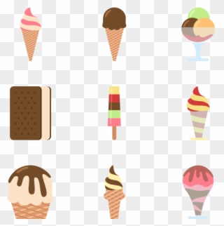 Ice Cream Pack - Ice Cream Illustration Png Clipart