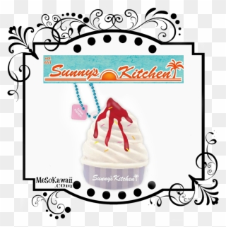 Sunny's Kitchen Frozen Yoguart Squishy Clipart