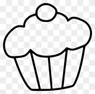 Muffin Cake Dessert Sweet Svg Png Icon Free Download - Muffin Clipart