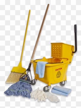 janitorial equipment and materials