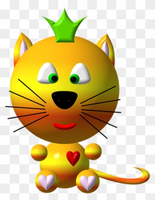 Art Cute Cat With Clipart