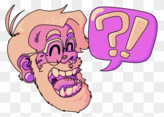 Baboon Self Portrait No Name Clipart