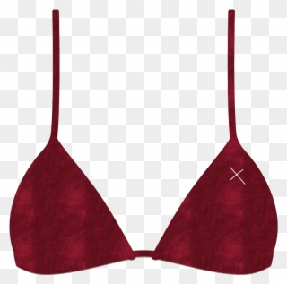 Rose Velvet Bikini Top Ii Clipart