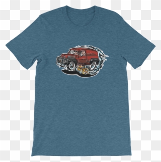 1948 Ford F1 Panel Truck Hot Rod Cartoon Short Sleeve Clipart (#2314575 ...