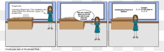 Flipped Storyboard Clipart