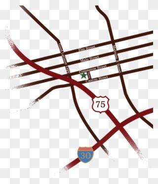 Map Adairs Saloon Clipart