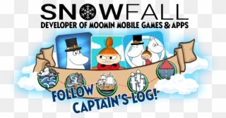 Join Moomin Adventure Follow Captain's Log Clipart
