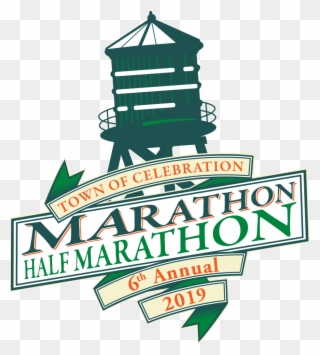 Registration For The 2019 Town Of Celebration Marathon Clipart
