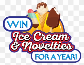 Have You Entered Our Ice Cream & Novelties Coupon Giveaway Clipart