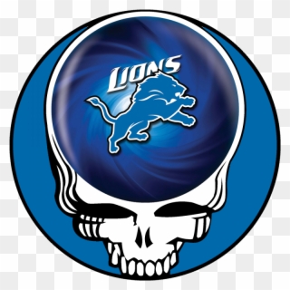 Detroit Lions Skull Logo Decals Stickers Clipart