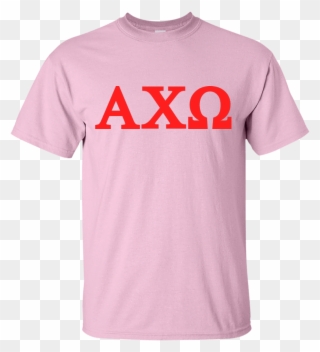 Alpha Chi Omega Officially Licensed T-shirt Clipart