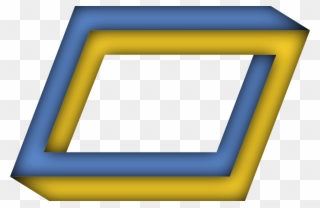 Penrose Rectangular,the Impossible Rectangle,optical Clipart