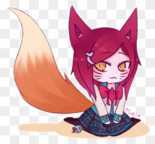 Ahri Mimi Lol Leagueoflegends Ahri Academia Cute Neko Clipart