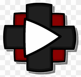 Geometry Dash Play Button Clipart