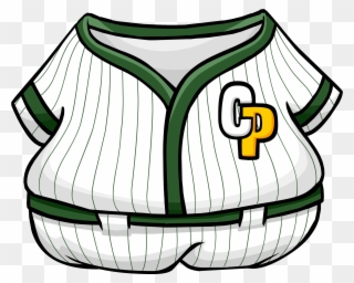 Green Baseball Uniform Clipart