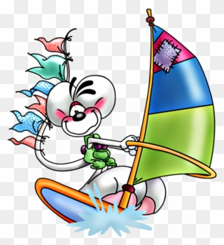 Diddl Con Serf Clipart