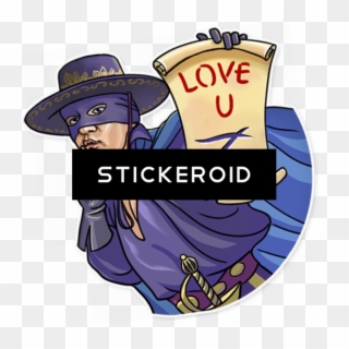 Zorro Love You Clipart