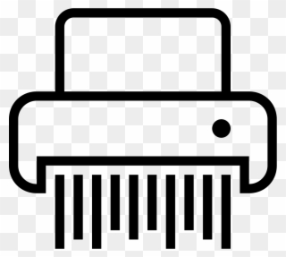 Shredder Outlined Machine Comments Clipart