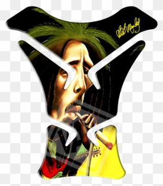 Adesivo Protetor De Tanque Bob Marley Clipart