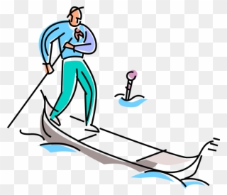 Italy Clipart Italy Gondola Venice - Png Download