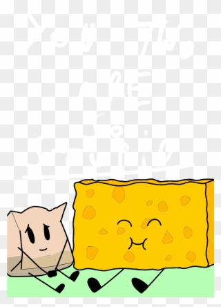 Barf-bag And Spongy I Luv Them Both So Much Clipart