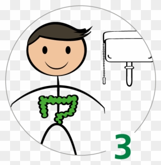 This Initiates The Defecation Reflex, Relieving Patients Clipart