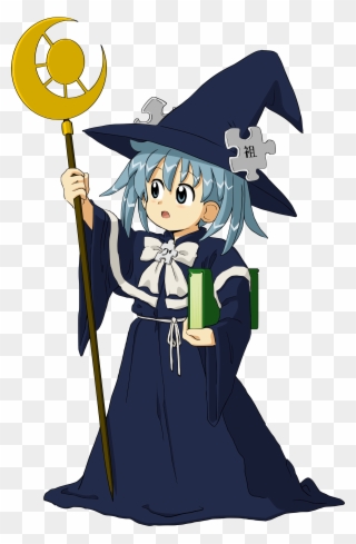Wikipe-tan Sorceress Color Clipart