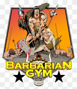 Barbarian T Shirt Artwork By Sharpbrothers On Clipart