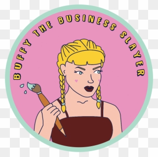 Buffy The Business Slayer Logo Clipart