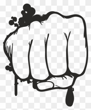 Free Download Grunge Fist Clipart Fist Clip Art - Png Download